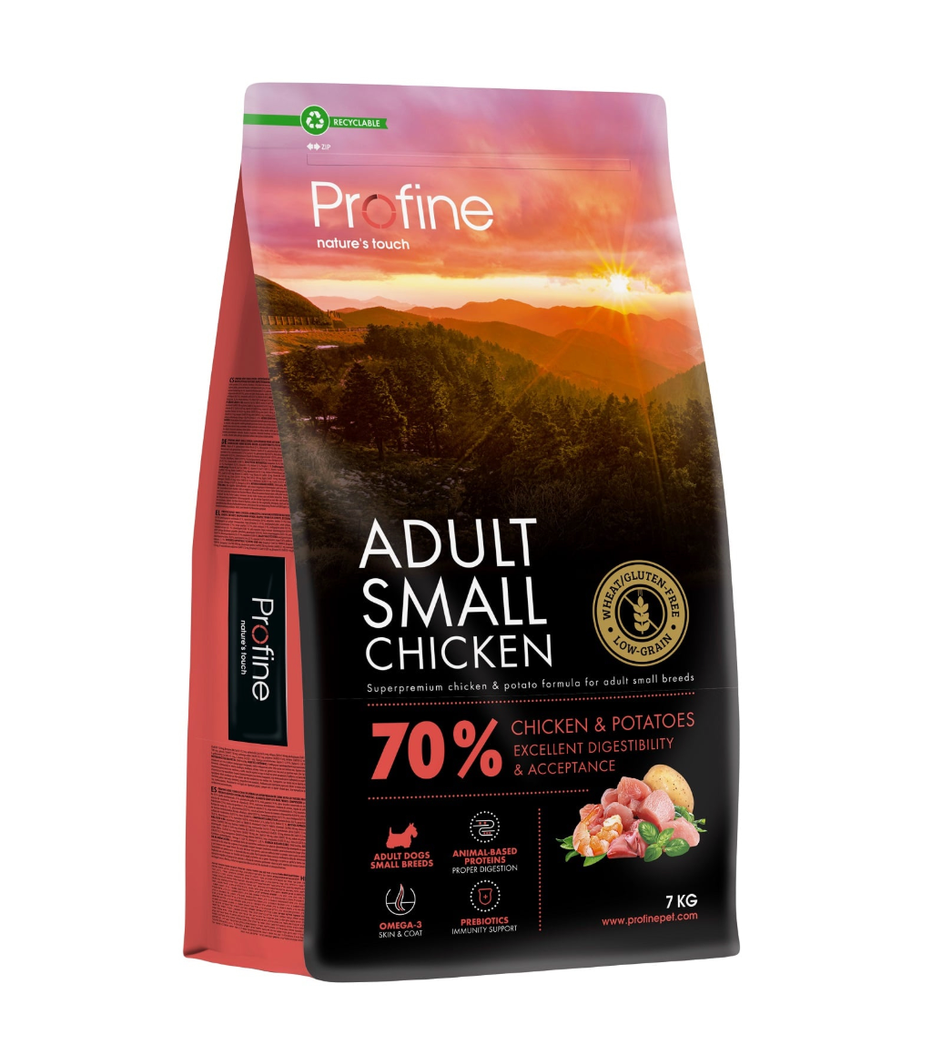Profine hondenvoer Adult Small Chicken & Potatoes 7 kg