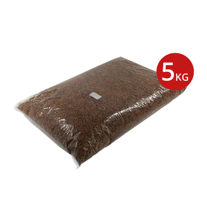 Meelwormen Gedroogd – 10 kg (60 liter) – Natuurlijk Diervoeder