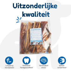 Runderkophuid a 30 cm - 1000 gram - Vers Gedroogd