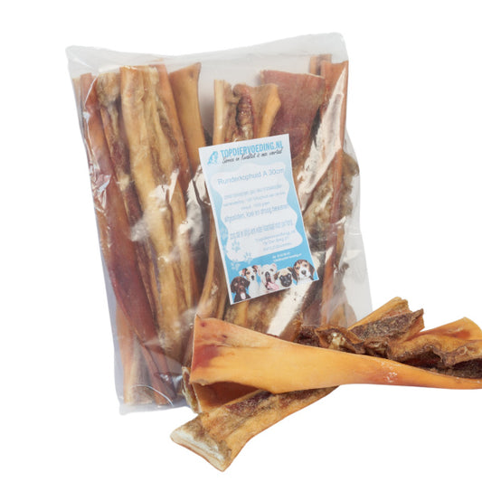 Runderkophuid a 30 cm - 1000 gram - Vers Gedroogd