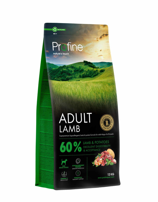 Profine hondenvoer Adult Lamb & Potatoes 12 kg