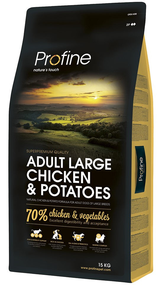 Profine hondenvoer Adult Large Chicken & Potatoes 12 kg
