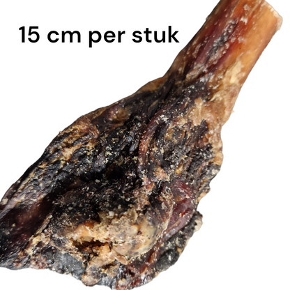 Bullepees Eindstukken – 100% Rundvlees – 15 cm – Natuurlijke Hondensnack