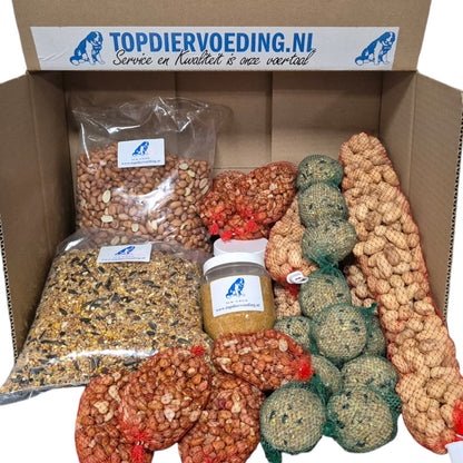 Mixpakket Vogelvoer – 10 kg – Compleet Pakket voor Tuinvogels