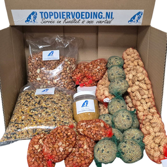 Mixpakket Vogelvoer – 10 kg – Compleet Pakket voor Tuinvogels