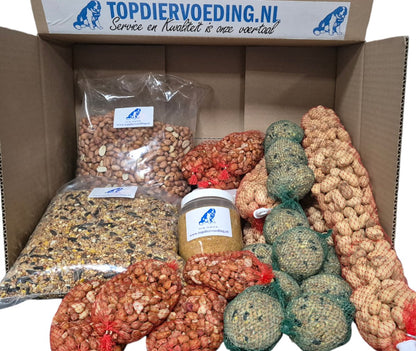 Mixpakket Vogelvoer – 10 kg – Compleet Pakket voor Tuinvogels
