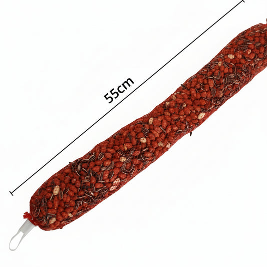 Mixslinger voor Tuinvogels – 12 x 1 kg – 55 cm – Natuurlijke Vogelvoer Mix