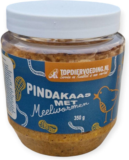 Pindakaas met Meelwormen voor Vogels – pot a 330 gram