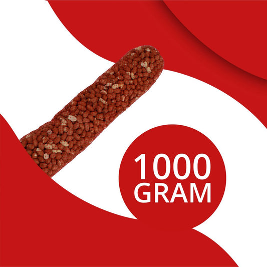 Pindaslingers – 80 cm – 10 x 1 kg (10 kg) – Gepeld en Ongebrand