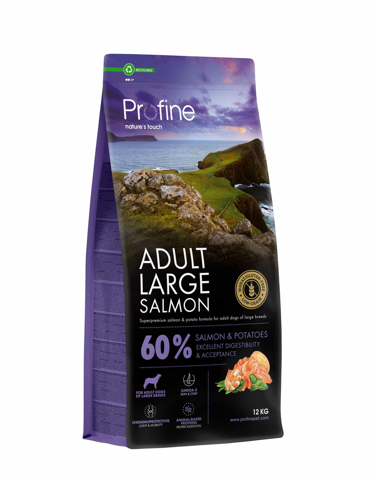 Profine hondenvoer Adult Large Salmon & Potatoes 12 kg