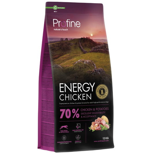 Profine hondenvoer Energy Chicken & Potatoes 12 kg