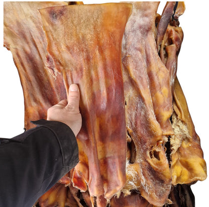 Runderkophuid Platen XL – 5 kg – Vers Gedroogde Hondensnack