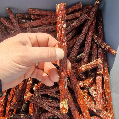 Vleessticks – 100% Rund – 1 kg (circa 35 stuks) – Vers Gedroogde Hondensnack
