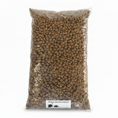 Huismerk Lam en Rijst brok adult zak a 10kg.