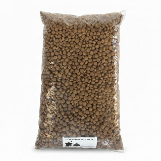 Huismerk Lam en Rijst brok adult zak a 10kg.