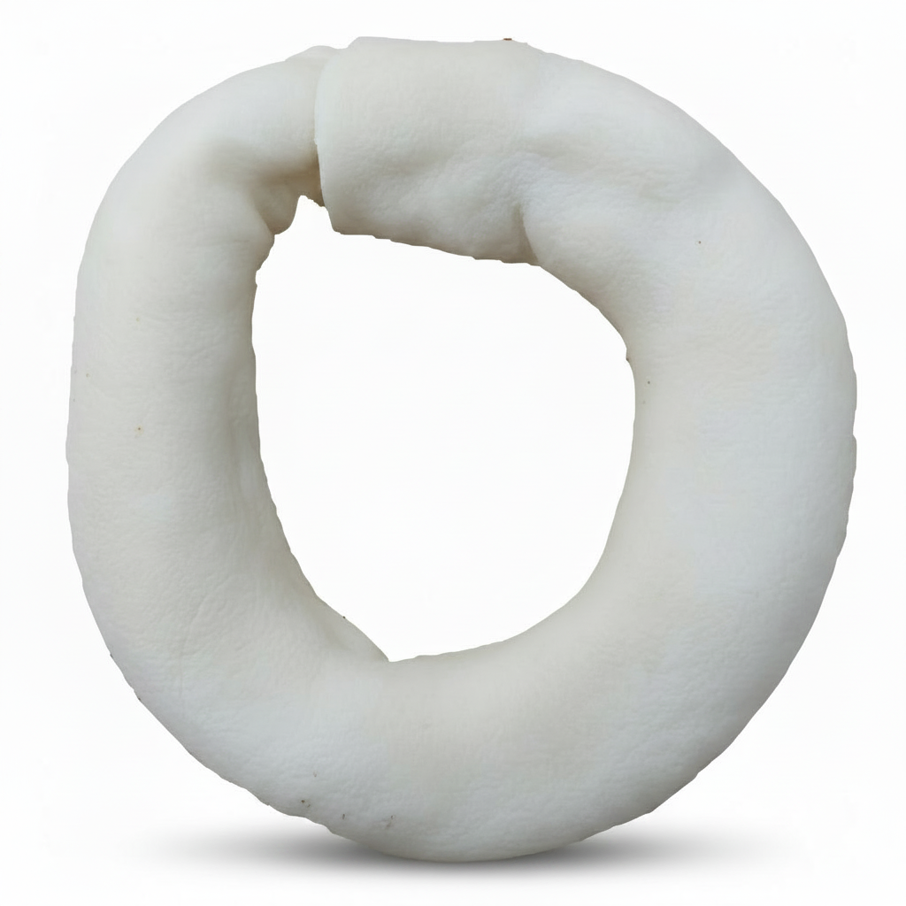 Rawhide Donut Ring - Met schaduw